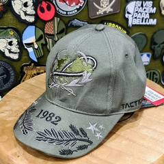 Gorra Tacticap Gabardina Malvinas Verde