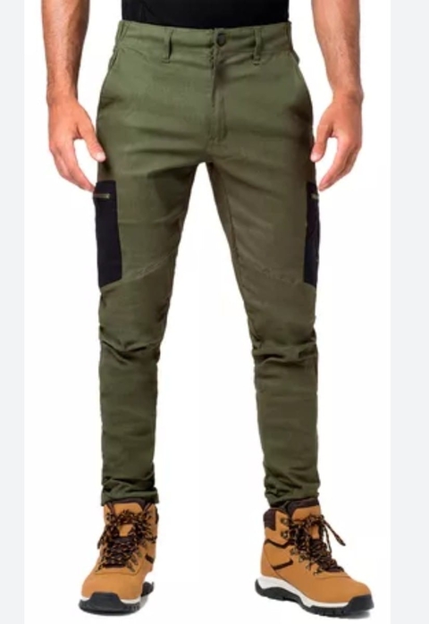 Pantalon Trekking Elastizado Alaska Domuyo Verde