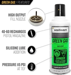 Green Gas Valken - comprar online