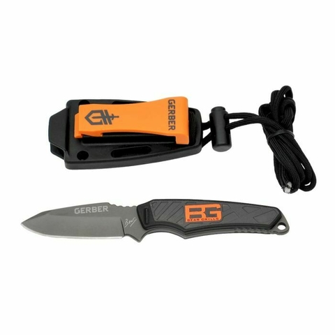 Cuchillo Estilo Bear Grylls Compact con Funda