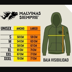 Buzo con Cierre Malvinas Siempre - comprar online