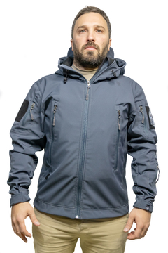 Campera de Softshell SeaWolf Tactical Gris