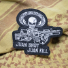 Parche Bordado SeaWolf Tactical "Juan Shot Juan Kill"