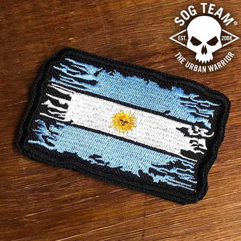 Parche Bordado Sog Team Argentina Probada en Batalla