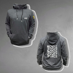 Hoodie Dark Grey Wave - comprar online