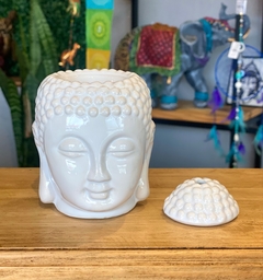 Rechaud de Buda em cerâmica branco - 14cm - comprar online