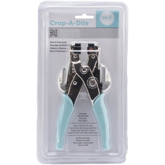 Crop-A-Dile Hole Punch & Eyelet Setter Aqua