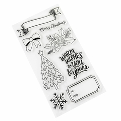 Crate Paper Mittens and Mistletoe Collection Clear Acrylic Stamps - comprar online