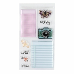 Shimelle Stamps Main Character Energy Acrylic (10 pieces) - comprar online
