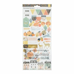 Farmstead Harvest Sticker 6 X 12 Gold Foil