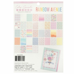 Celes Gonzalo Rainbow Avenue Paper Pad 6 x 8 Rose Gold Foil en internet