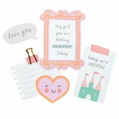 Pebbles Cool Girl Ephemera Journaling - comprar online