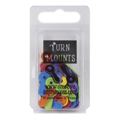 Turn Mounts 20mm 50un Tropical Creative Impressions