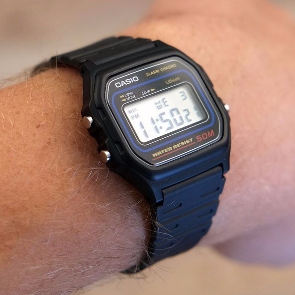 Reloj Unisex Casio Retro Vintage Caucho W59 1vq
