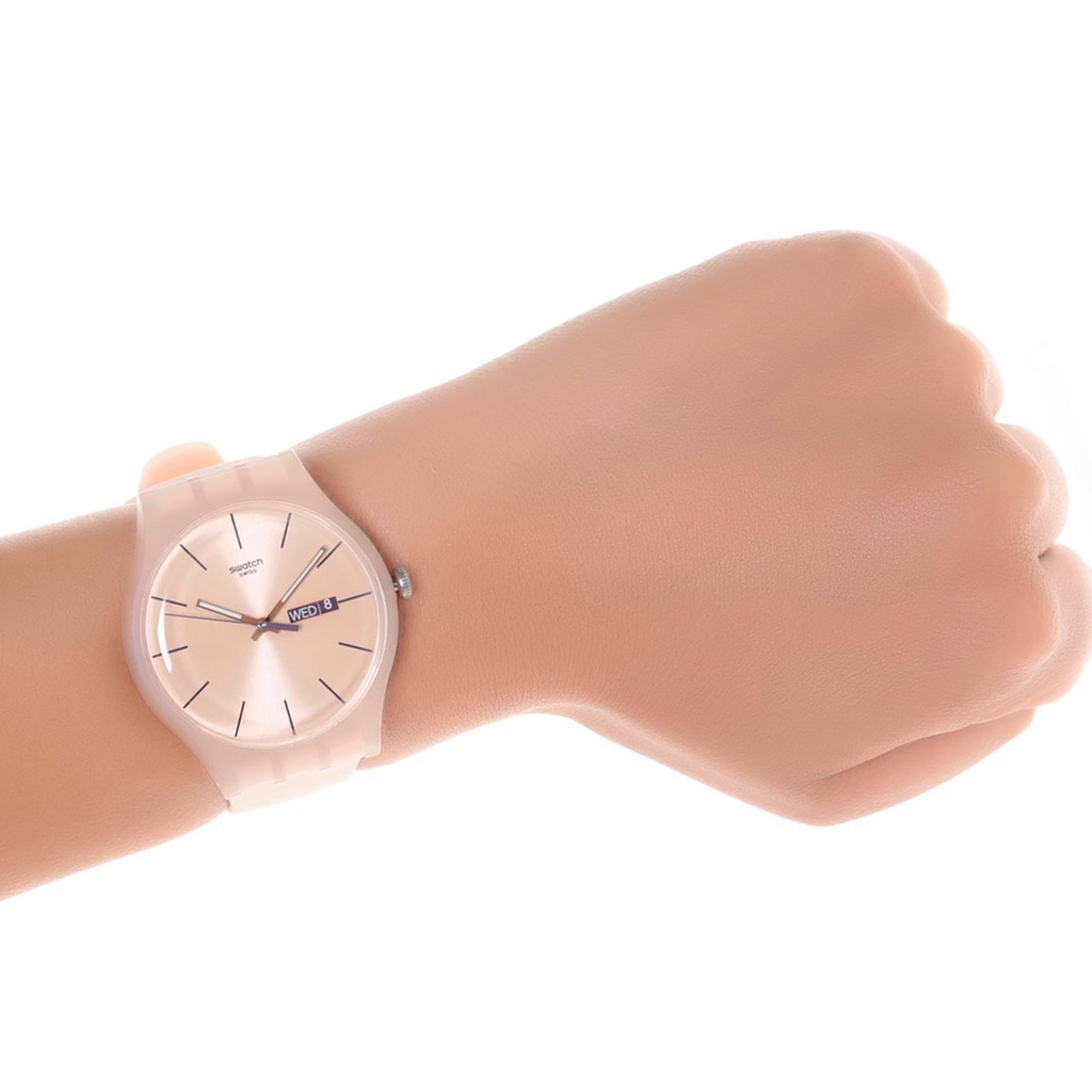 Reloj swatch silicona mujer discount