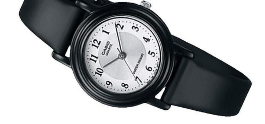 Reloj casio mujer goma sale