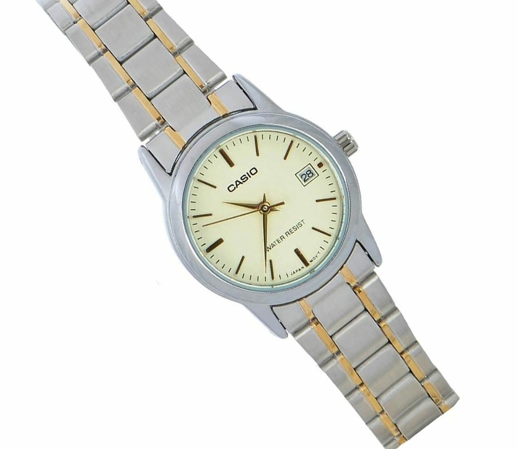 Reloj Casio Mujer Dorado LTP-V002G-9A
