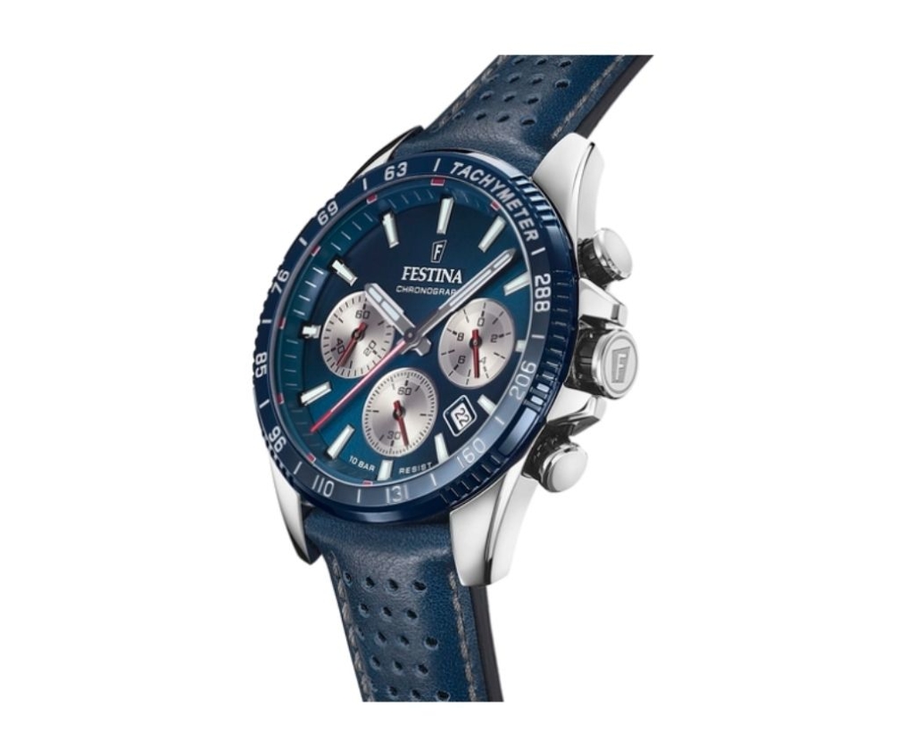 Comprar online Reloj Festina hombre cronómetro caja acero bisel sport  correa piel F20561/5 en oferta y sin gastos de envío - PRECIOS BARATOS.  Comprar en Tienda Online de Venta por Internet. Joyería