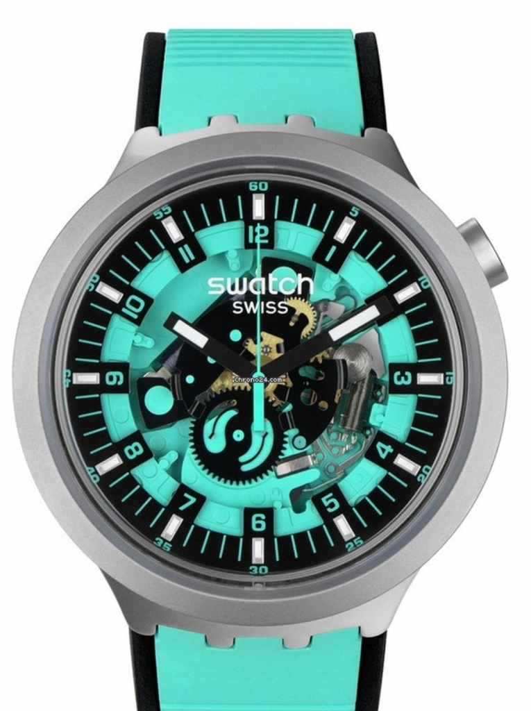 Reloj Swatch sb07s111 mint trim Joyer a Oro Rub
