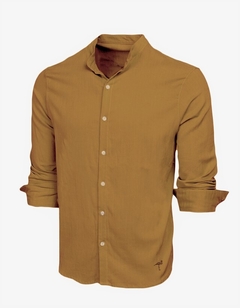 Camisa Air lino camel