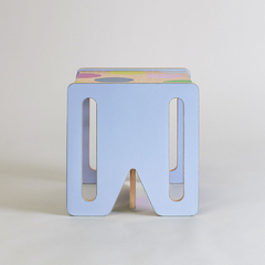 CADEIRA CUBO BOLOTAS COLORIDAS - comprar online