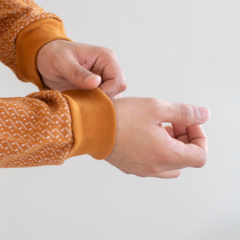 Pijama Jacard de algodón - mundointeriorlenceria