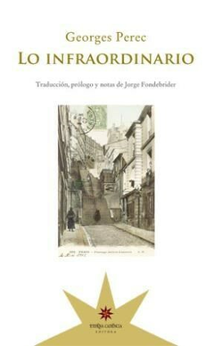 lo infraordinario, por georges perec - comprar online