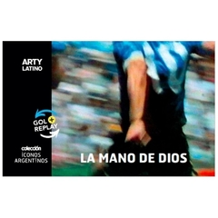 libro la mano de dios / gol + replay - no