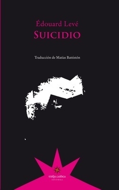Suicidio, por Édouard Levé
