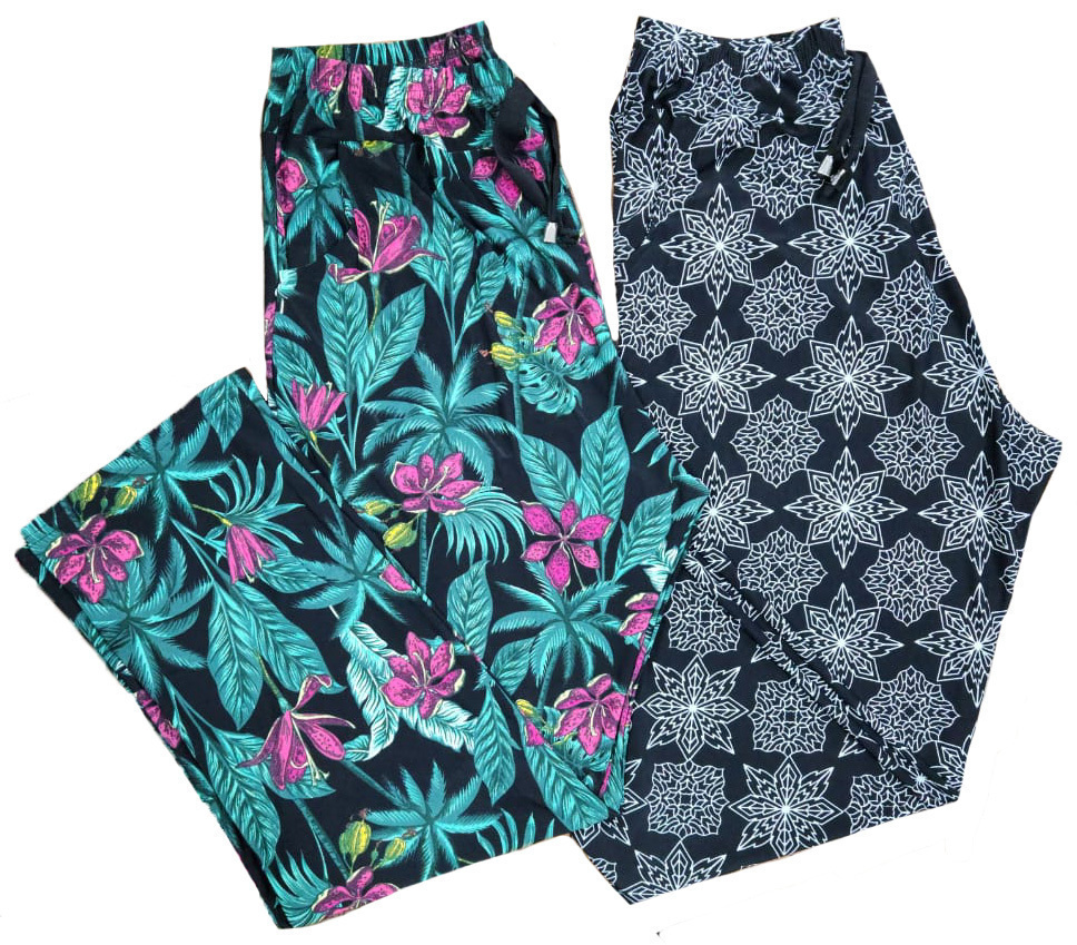 Pantalon Seda Fria Mujer Plus NICOLITA ONCE