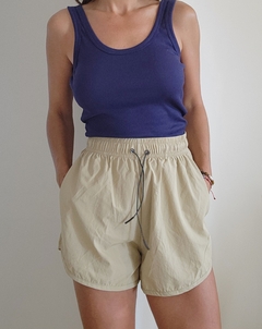 Short Franco tela de avion - comprar online