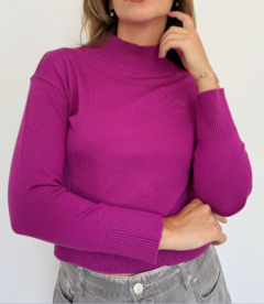 sweater basic Ray cuello alto - comprar online