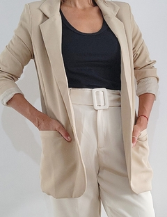 Blazer Eli forrado Beige / Camel - Amapola