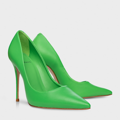 SCARPIN LORETTA SALTO FINO COURO GRASS CARRANO 404003K - comprar online