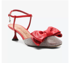 SLINGBACK CHARLOTTE VERMELHO VICENZA 40001U - PISTA LIVRE