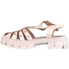 SANDÁLIA BIRKEN VERNIZ SHOW OFF WHITE RAPHAELLA BOOZ 23203716 - comprar online