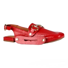 LOAFER MULE ORCADE 3 EM 1 VERNIZ VERMELHO 099194 - comprar online