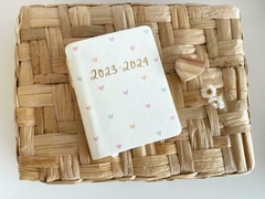 Pocket Planner 2024 Corações Coloridos