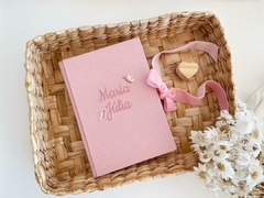 Caderno Assinatura Pequeno Rose