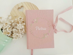 Caderno Pequeno Rose Mensagens Maternidade - comprar online