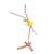 Escultura Bailarina Amarela - comprar online