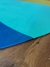 Tapete Wave | REDONDO | Vinho, Terracota, Ouro, Tiffany, Azul Petróleo e Azul Marinho - Tapetes São José