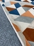 Imagem do Tapete Mosaico | Bege Gold, Creme, Terracota, Azul Marinho e Cinza
