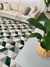 Tapete Mosaico | Verde, Natural, Creme e Cinza R. na internet