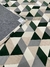 Tapete Mosaico | Verde, Natural, Creme e Cinza R.