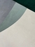 Tapete Gota | Orgânico | Off-White, Verde Claro, Granito e Verde