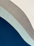 Tapete Rainbow | Azul Marinho, Verde Claro, Taupe, Off-White, Bege Gold e Ouro - comprar online