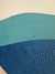 Imagem do Tapete Wave | REDONDO| Laranja, Verde, Off-White, Tiffany, Azul Petróleo e Azul Marinho