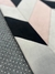 Imagem do Tapete Chevron | Alternado | Granito, Nude Rosado e Preto