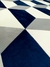 Tapete 3D | Off-White, Granito e Azul Marinho - Tapetes São José